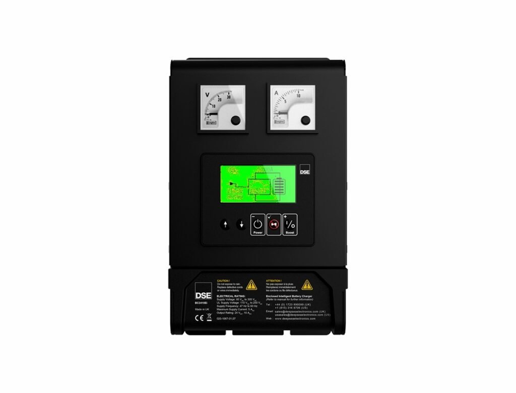 DSE BC2410Ei-02 12/24 V 10 A Enclosed Battery Charger (BC2410Ei-02)